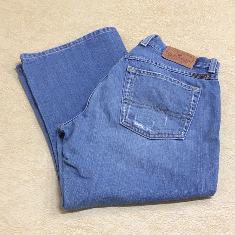 Lucky Brand Cropped Jeans Size 4/27